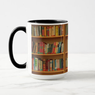 Mug Fond de bibliothèque