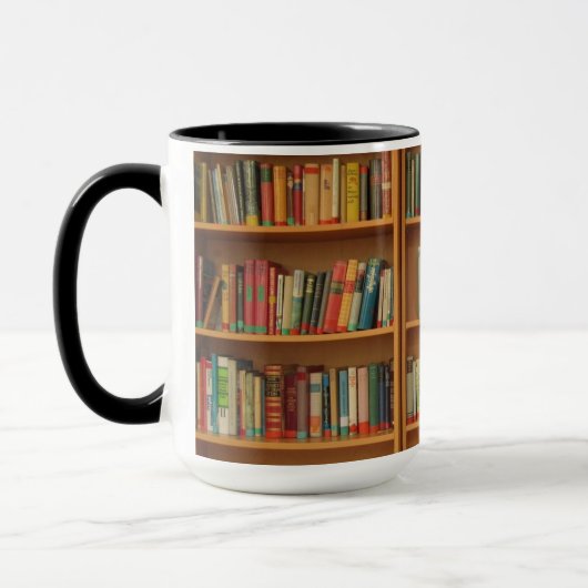 Mug Fond de bibliothèque (Gauche)