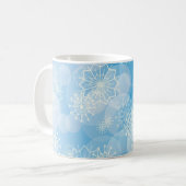 Mug Fond de flocon de neige (Devant gauche)