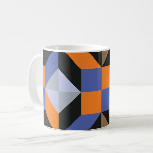 Mug Fond d'écran de conception créative Abstrait (Devant gauche)