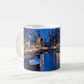Mug Fond d'écran de nuit Amsterdam-67657 (Devant gauche)