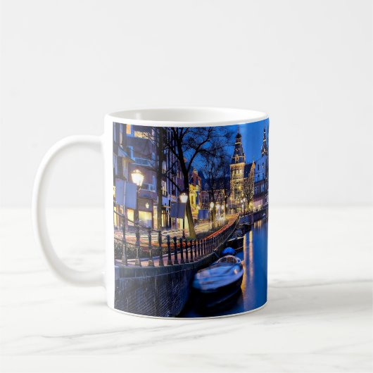 Mug Fond d'écran de nuit Amsterdam-67657 (Gauche)
