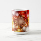Mug Fond d'étoiles de feux d'artifice abstraits (Centre)