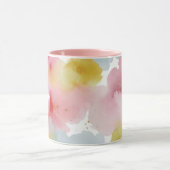 Mug Fond pastel abstrait (Centre)