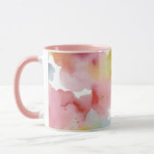 Mug Fond pastel abstrait (Gauche)