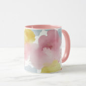 Mug Fond pastel abstrait (Devant droit)