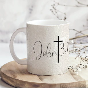 Mug Fond perle Jean 3:16