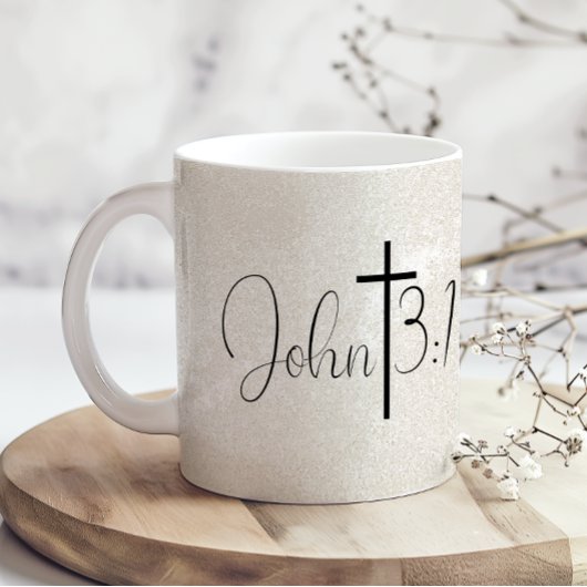 Mug Fond perle Jean 3:16
