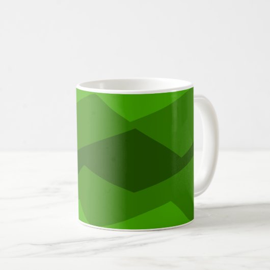 Mug Fond vert (Devant droit)