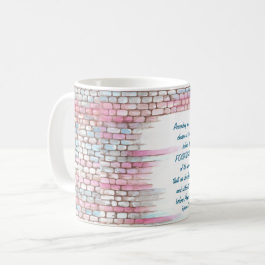 Mug Fondation du monde (Devant gauche)