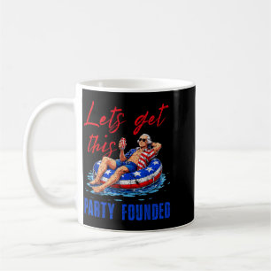 Mug Fondons Cette Fête Flotteur De Piscine États-Unis 