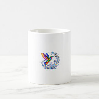 Mug Fontaine de bijoux de colibri aux couleurs scintil