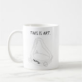 Mug Fontaine de Marcel Duchamp R.Mutt 1917 (Gauche)