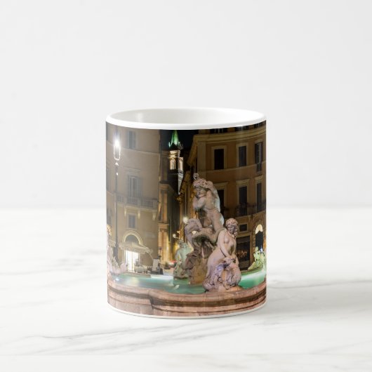 Mug Fontaine de Neptune sur la Piazza Navona - Rome (Centre)