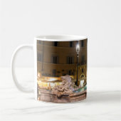 Mug Fontaine de Neptune sur la Piazza Navona - Rome (Gauche)