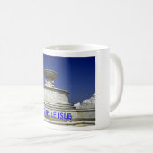 MUG FONTAINE D'ÎLE DE BELLE, J'AIME L'ÎLE DE BELLE (Devant droit)