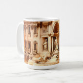 Mug Fontaines de Trevi, Italie Rome (Devant gauche)