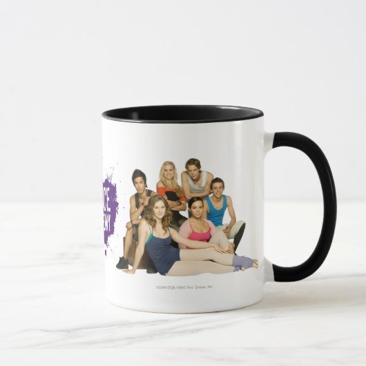 Mug Fonte d'académie de danse (Droite)