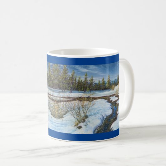 Mug Fonte de neige (Devant droit)