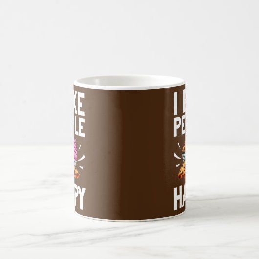 Mug Food Cake Baking Pastry Chef Funny Baker Gift For (Centre)