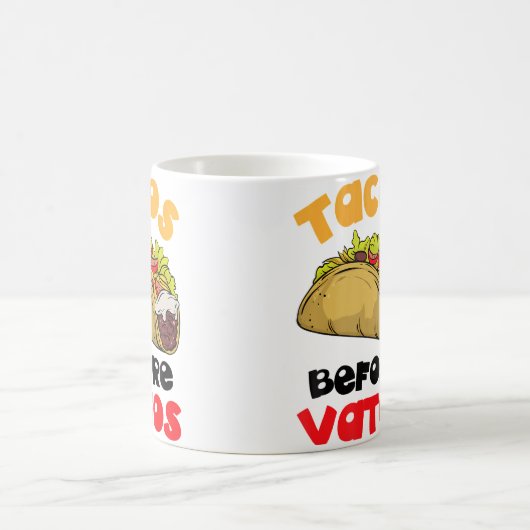 Mug Food Lovers Tacos Before Vatos (Centre)