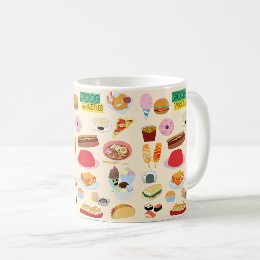 Mug Food Varieties (Devant droit)