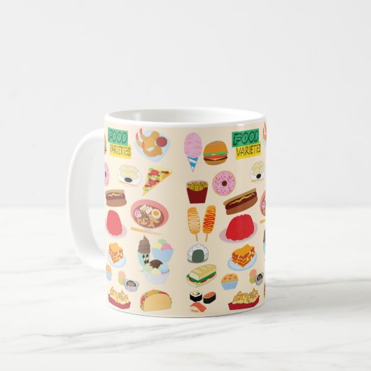 Mug Food Varieties (Devant gauche)