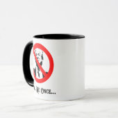 Mug Fool Me Once Anti-Trump (Devant gauche)