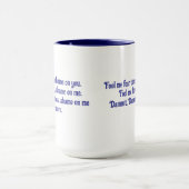 Mug FOOL ME ONCE par Jeff Willis Art (Centre)