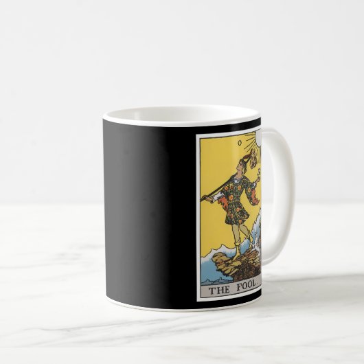 Mug Fool Tarot Card 0 (Devant droit)
