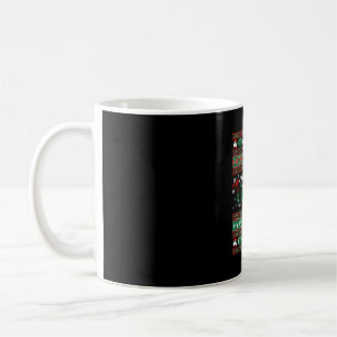 Mug Foot américain Ugly Christmas Sweater