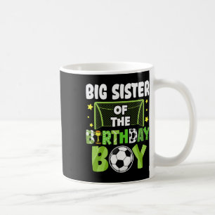 Mug Foot Grande Sœur Anniversaire Garçon Fête Foot Fam