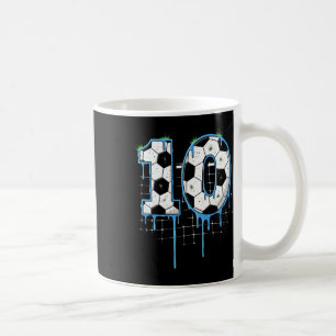 Mug Football 10 ans glace goutte jeunesse 10e annivers