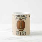 Mug Football, a way of life (Centre)