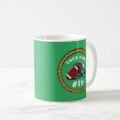 Mug Football - Ajouter Nom et numéro (Devant droit)