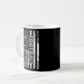 Mug Football américain du drapeau (Devant gauche)