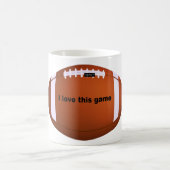 Mug Football Américain : J'Aime Ce Jeu (Centre)