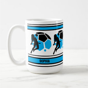 Mug Football Anniversaire Cadeau, Football Femme Joueu