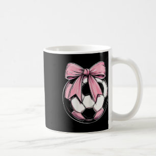 Mug Football Byll Rose Coquette Arc Ruban Délicat Fill