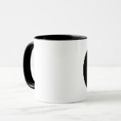Mug football. cercles noirs. (Devant gauche)