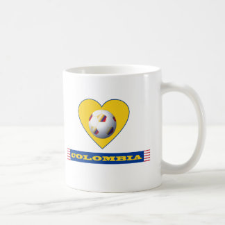 Mug FOOTBALL COLOMBIE Coeur jaune National Team