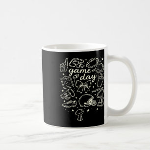 Mug Football Coquette Arc Football Maman Jour de Match
