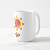 Mug Football crâne (Devant droit)