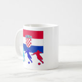 Mug Football Croatie (Devant gauche)