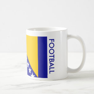 Mug FOOTBALL DE BOSNIA-Herzégovine