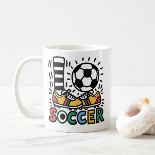 Mug Football de football moderne et tendance