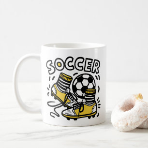 Mug Football de football moderne et tendance