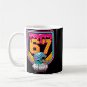 Mug Football Drip Number 67 Football Player  (Gauche)