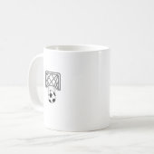Mug football et buts (Devant gauche)