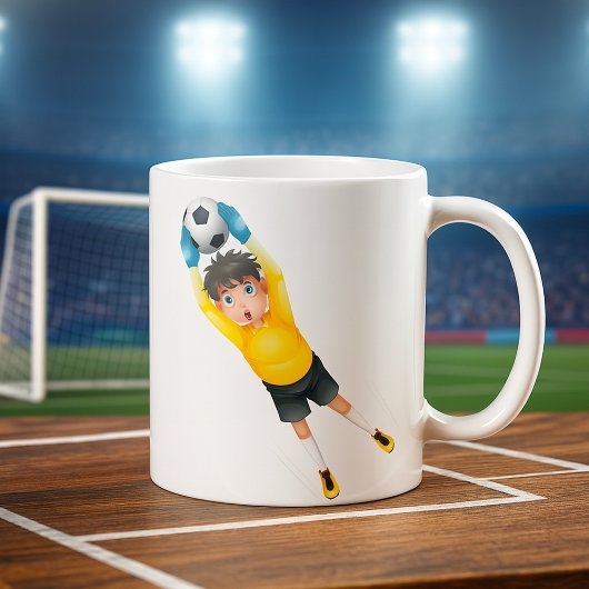 Mug Football Goalie